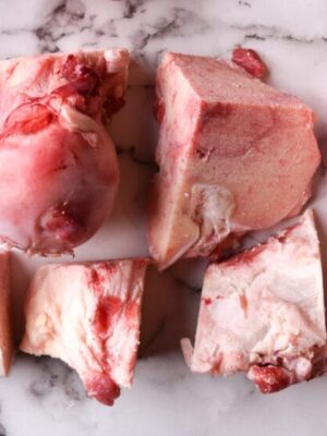 Beef joints bones