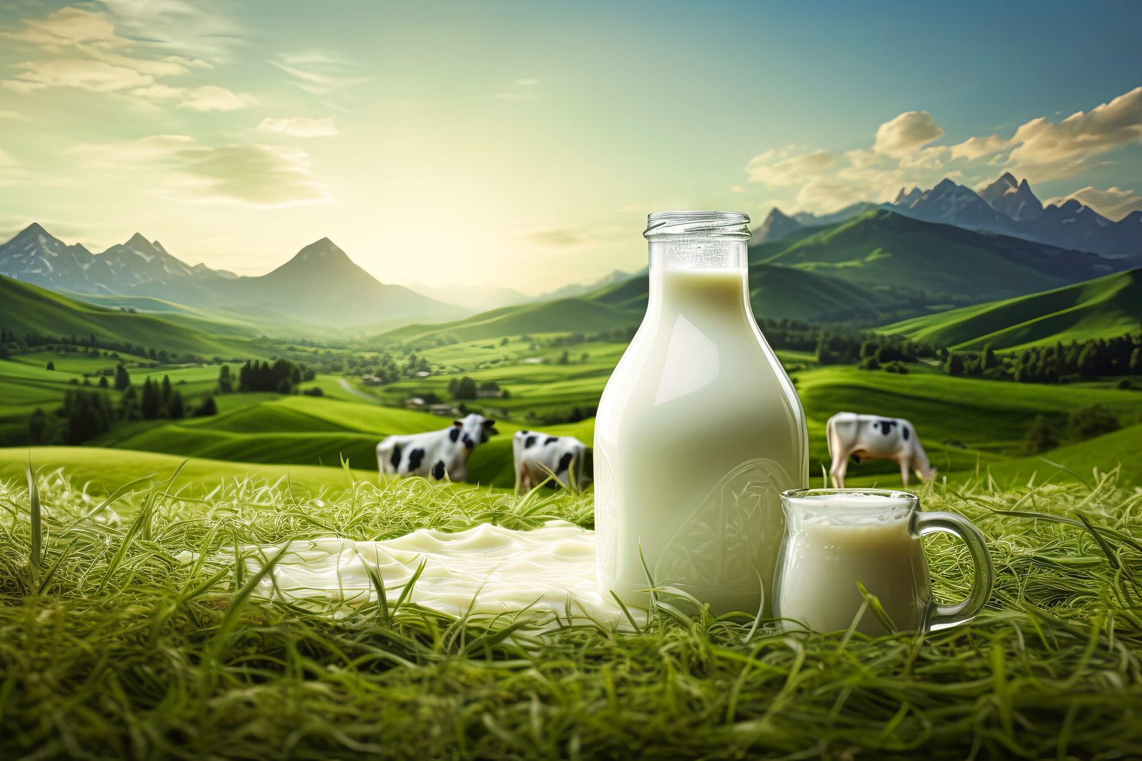 Pure premium buffalo milk in UAE – fresh creamy buffalo milk delivery